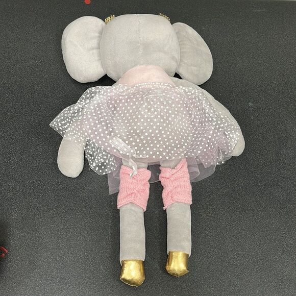 Levtex Baby Elise Plush Princess Mouse‎ Toy in Grey/Pink - Picture 6 of 8